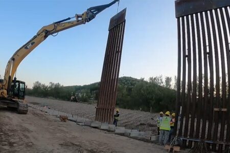 ‘Standing by to help’: Red state reveals plans to buy border wall materials in bid to keep for Trump