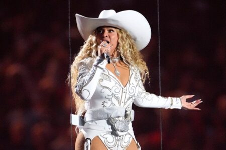 Beyoncé’s finger shot during the NFL halftime show became a running joke among fans.