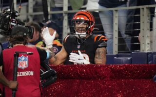 Bengals’ Chase Brown unhappy with jumping into Salvation Army kettle: ‘It’s bait’