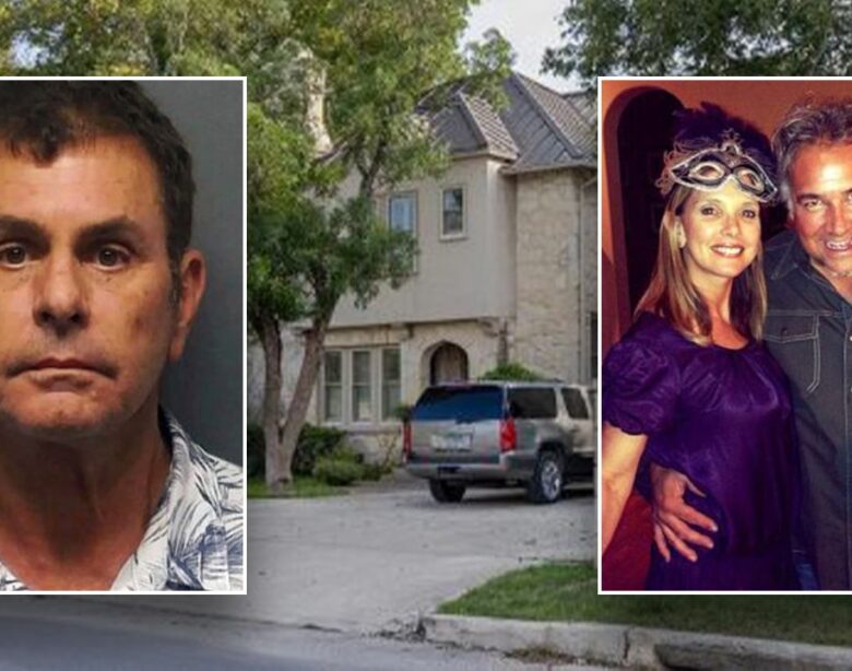 The business partner of the missing husband of Susan Simpson has been charged after a message surfaced.