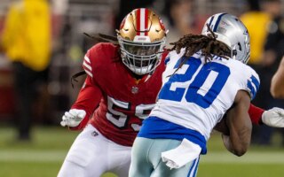 49ers’ De’Vondre Campbell refuses to enter game likely to lead to suspension: report