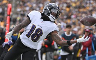 The Ravens waived Pro Bowl receiver Diontae Johnson after a tenure filled with drama.