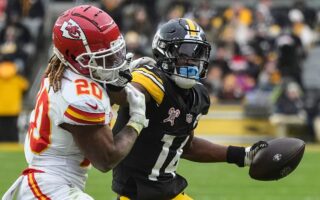 Steelers’ George Pickens raises eyebrows over postgame handshake with Chiefs star