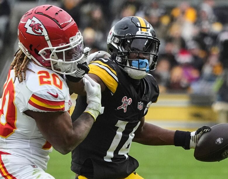 Steelers’ George Pickens raises eyebrows over postgame handshake with Chiefs star