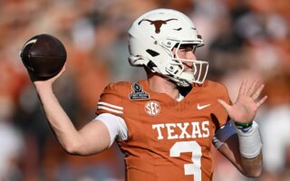 Texas stave off Clemson’s comeback to qualify for the college football playoffs.