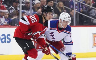 The Devils pulled off the ultimate troll job for the Rangers during their dominant victory.