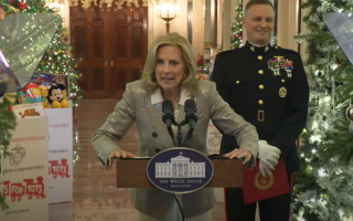 Social media erupts as kids edit Jill Biden’s ‘Happy Holidays’ with ‘Happy Christmas:’ ‘Epic Response’