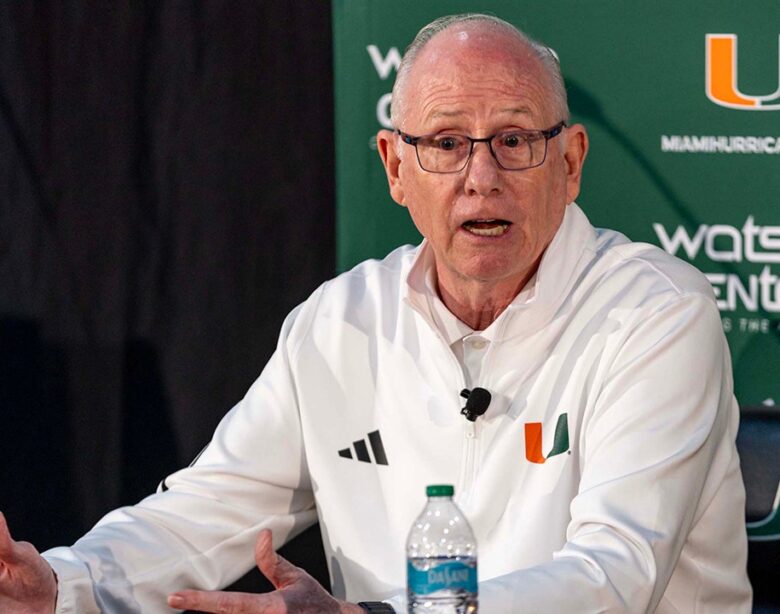 Former Miami basketball coach Jim Larrañaga is ‘exhausted’ by the NIL’s impact on college sports.