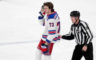 Rangers’ Matt Rempe suspended 8 games for hitting Stars player