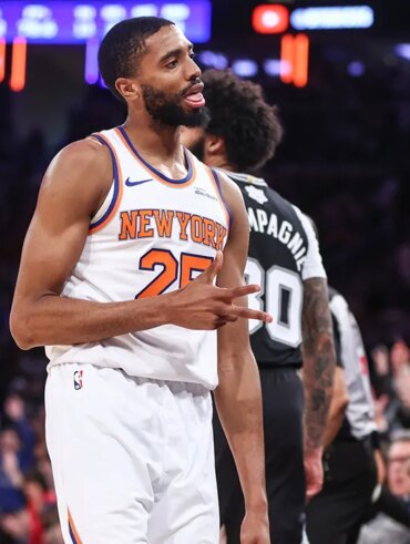 Knicks’ Mikal Bridges beats Spurs’ Victor Wembanyama; The Knicks snatched a narrow win.