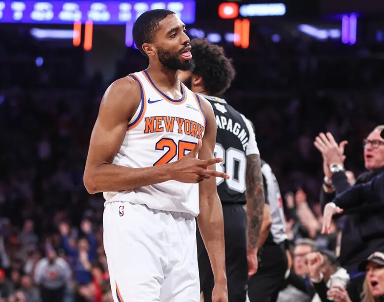 Knicks’ Mikal Bridges beats Spurs’ Victor Wembanyama; The Knicks snatched a narrow win.