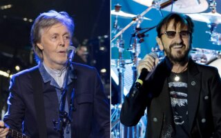 Paul McCartney reunites with Ringo Starr for the final show of his Got Back tour.