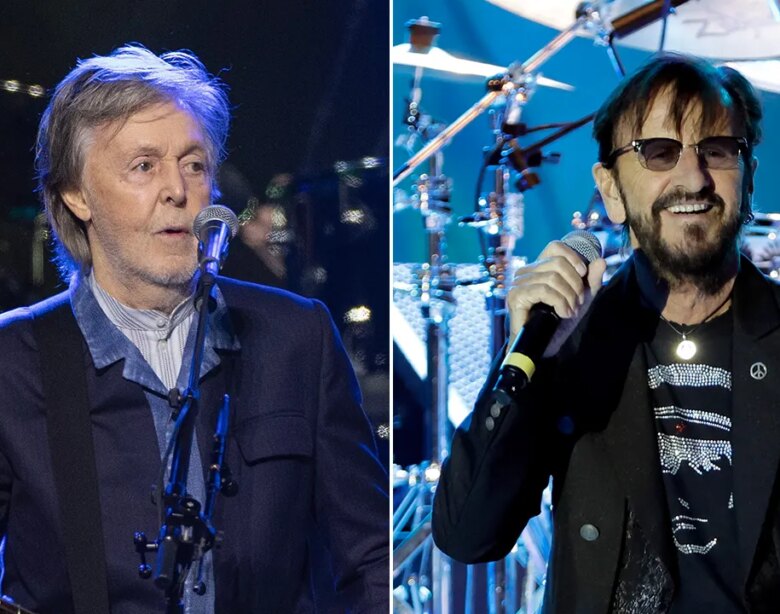 Paul McCartney reunites with Ringo Starr for the final show of his Got Back tour.