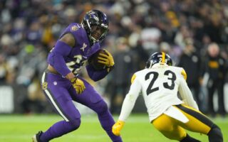 Ravens topple Steelers to open AFC North tournament