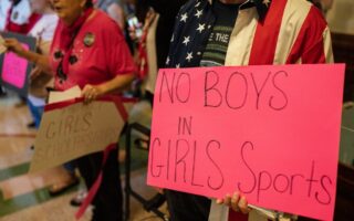 Angry parents shout at school board for allowing transgender athletes to play girls’ sports: “Teach them self-control!”