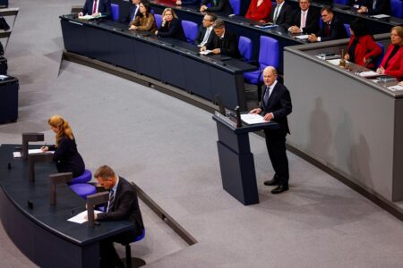 German Chancellor Olaf Scholz loses no-confidence vote An election is expected early next year.