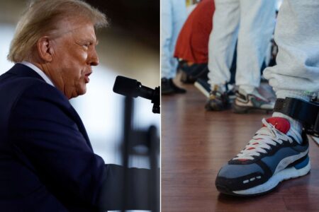 Trump’s transition team eyes expansion of ankle-monitoring devices for illegal immigrants not in detention.