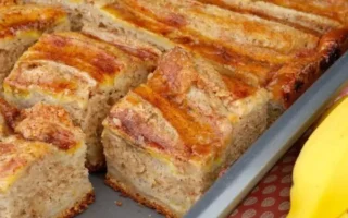 Bolo de Banana com Canela: Sabor Caseiro em Poucos Passos