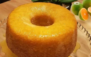 Bolo de Laranja de Liquidificador: Pronto em Minutos