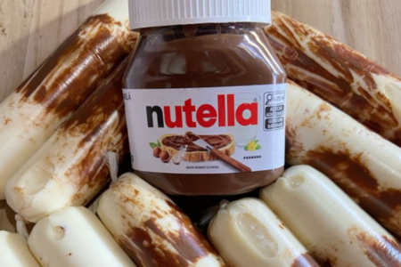 Geladinho Gourmet de Nutella: Delícia Refrescante e Fácil