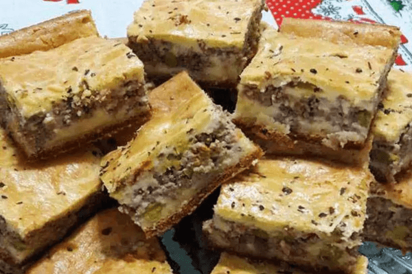 Essa foi a primeira receita de muita gente: Torta Salgada de Carne Moída