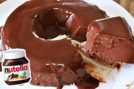 A Melhor Maneira de Como Fazer um Pudim de Nutella de Lamber os Beiços!