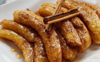 Banana Assada com Canela e Mel: Doce Saudável e Prático!