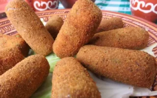 Croquete de Carne Suculento com Casquinha Crocante!