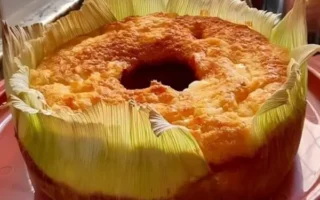 Bolo de Milho na Palha!