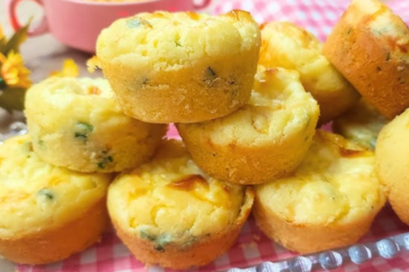 Muffin Salgado de Milho Verde: Fofinho, Prático e Super Saboroso!