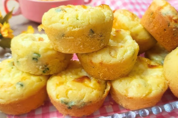 Muffin Salgado de Milho Verde: Fofinho, Prático e Super Saboroso!